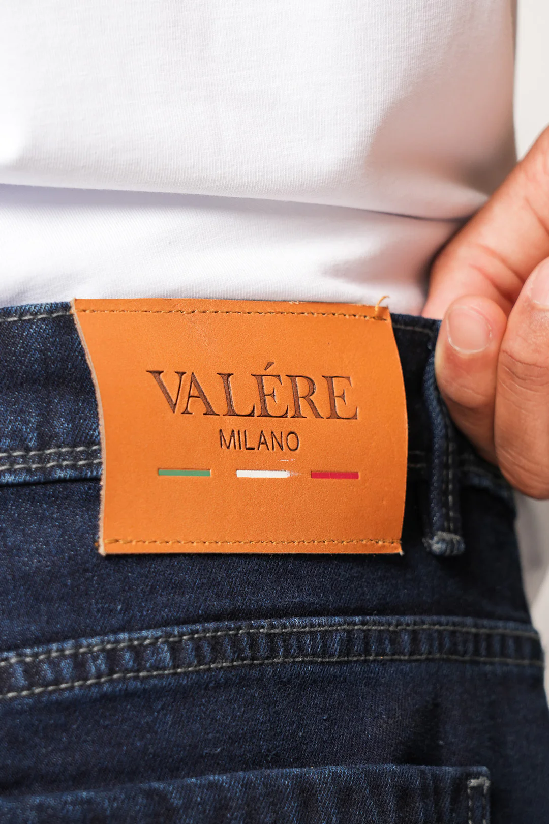 LUSSO BLUE BLACK JEAN - Image 6
