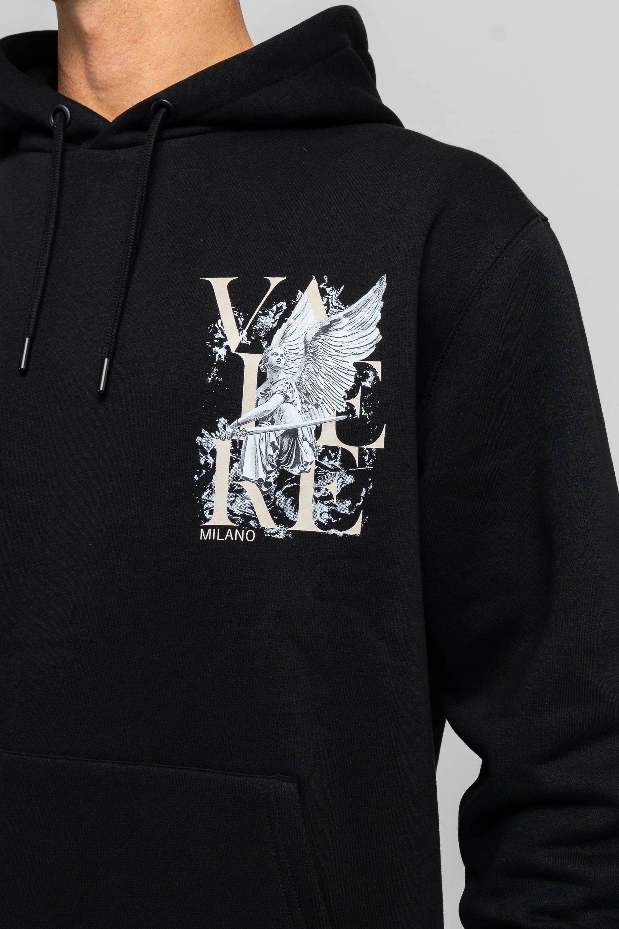 CIRO BLACK HOODIE - Image 2