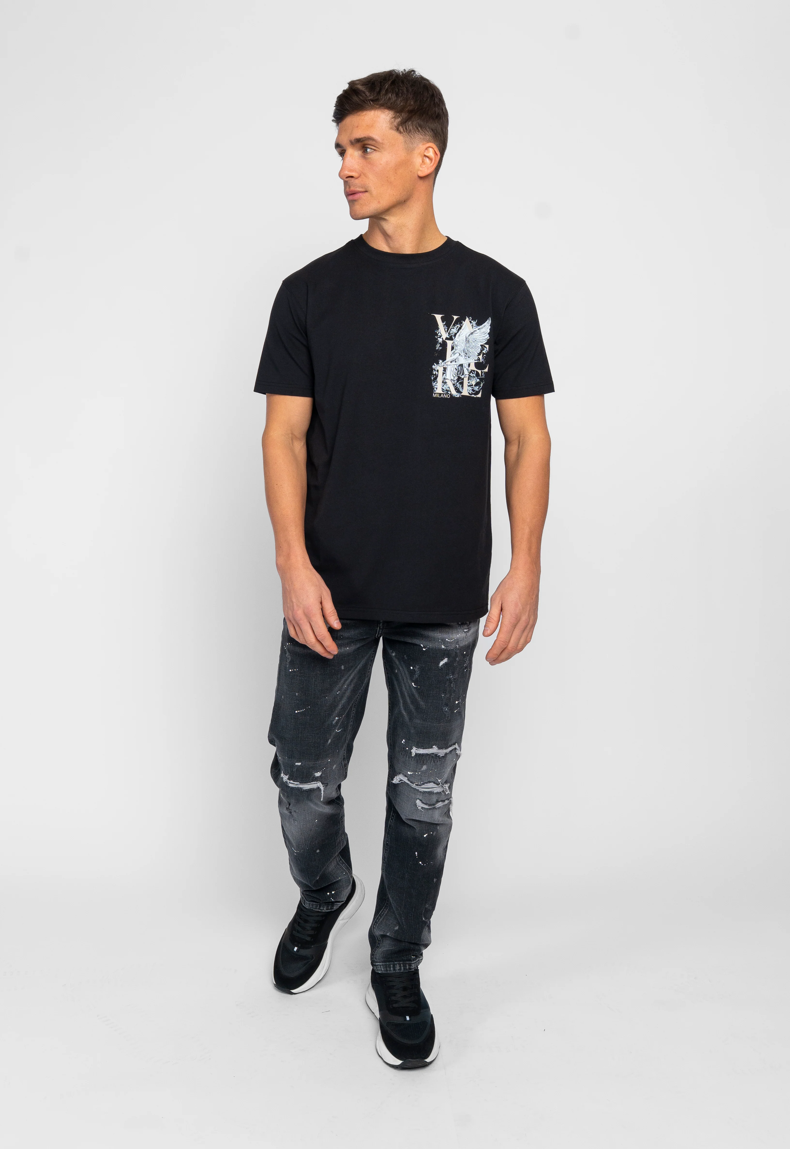 CIRO BLACK TEE - Image 4