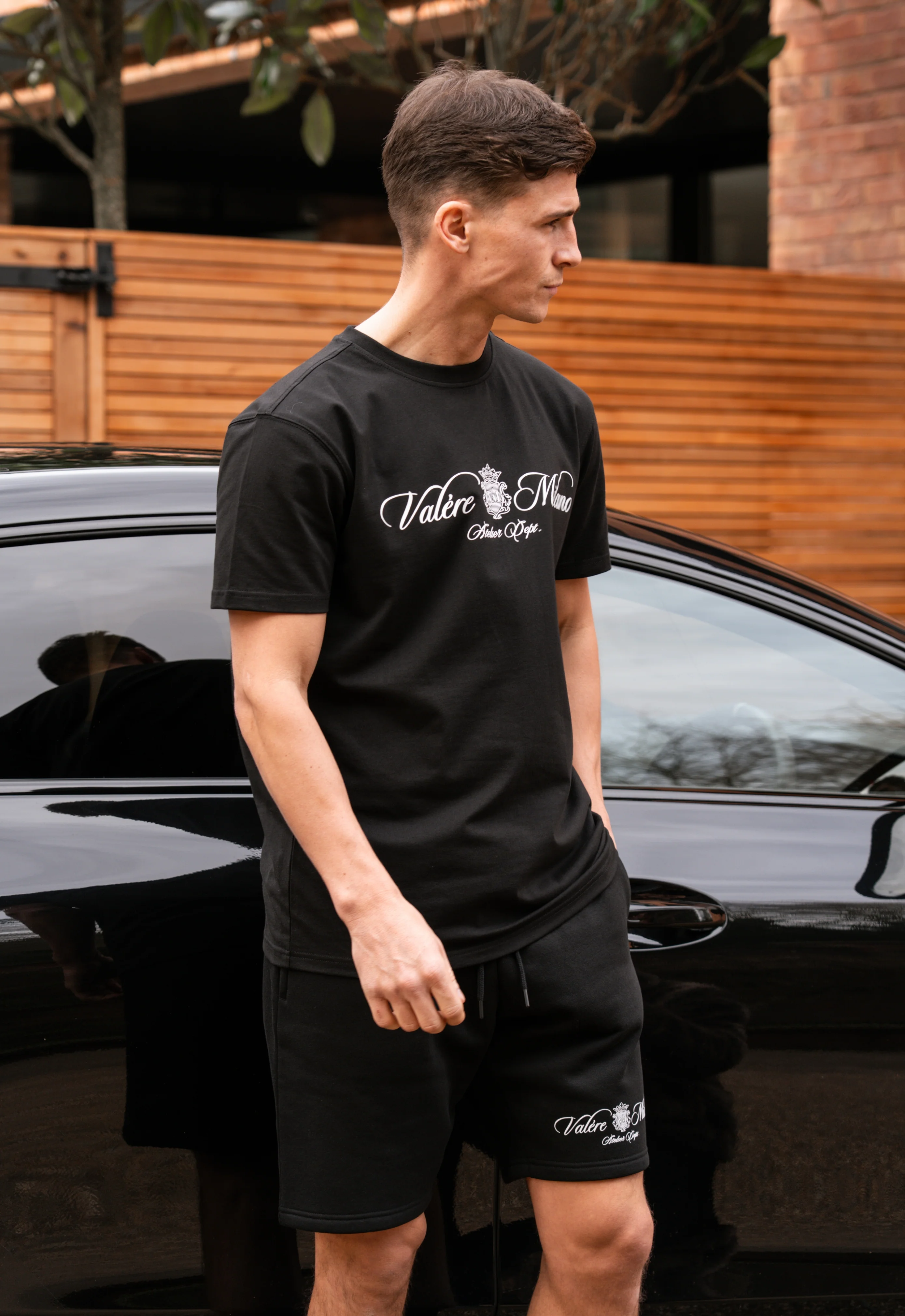 DEVARO BLACK TEE - Image 3