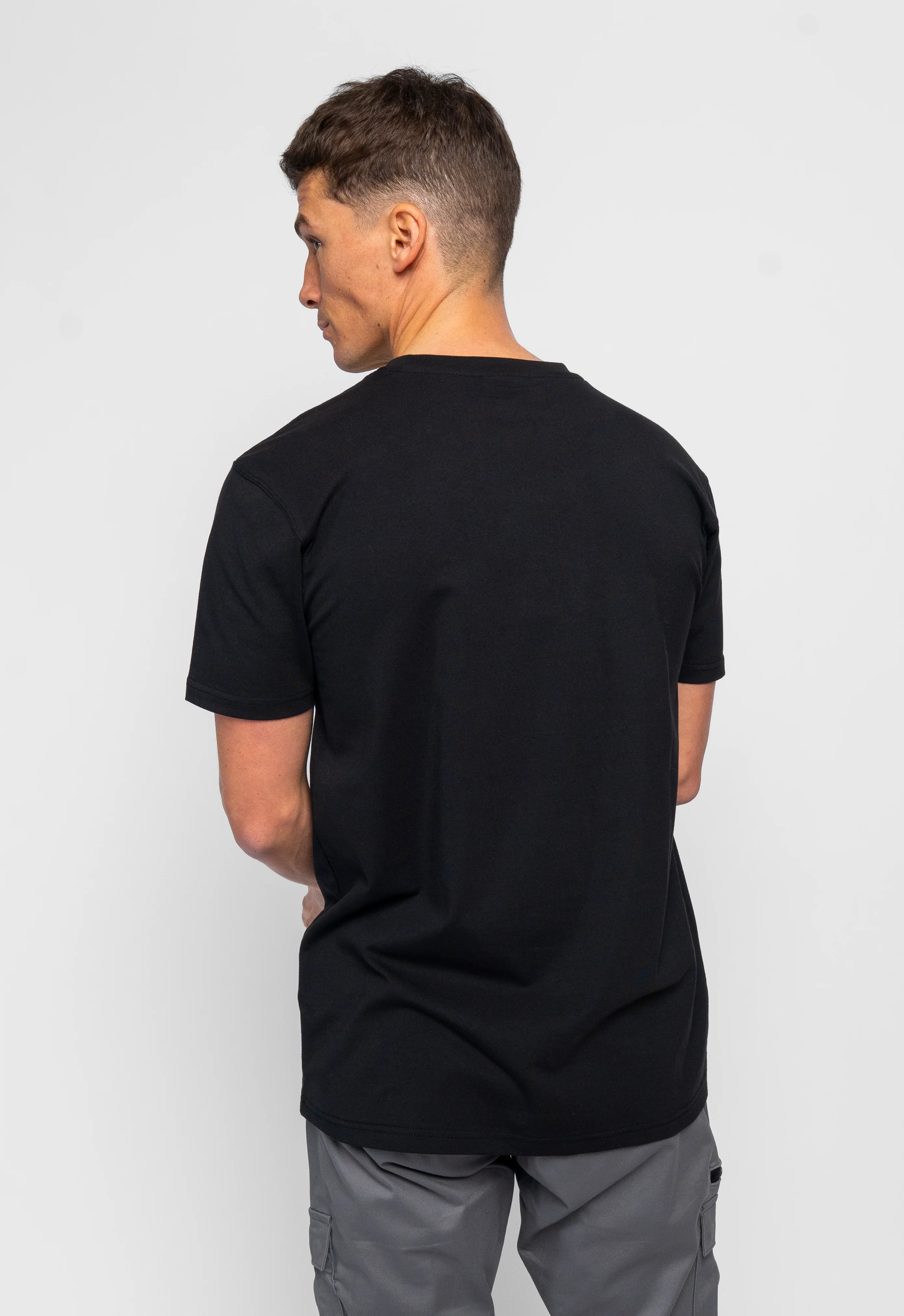 DEVARO BLACK TEE - Image 5