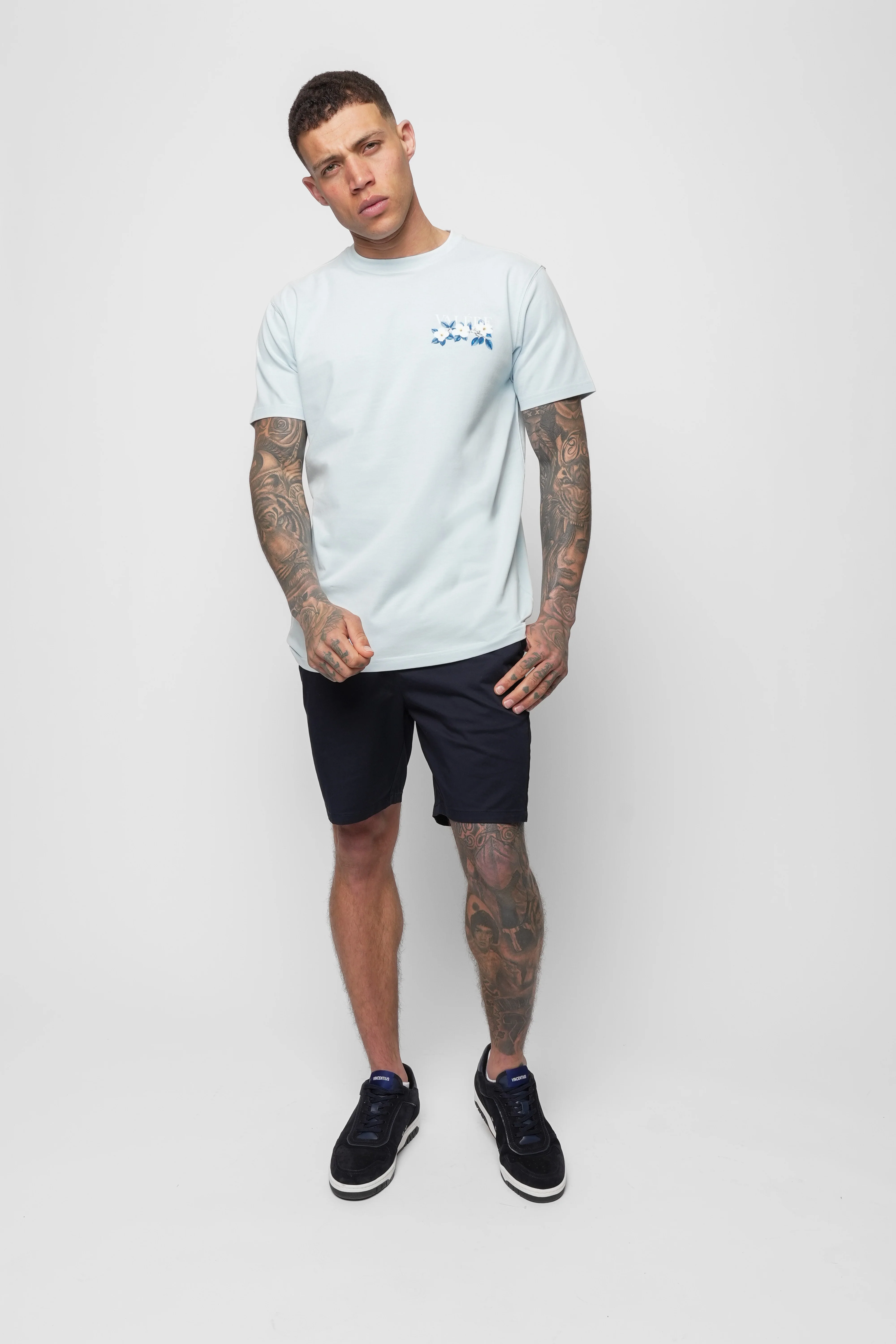 FUSINE BLUE TEE - Image 4
