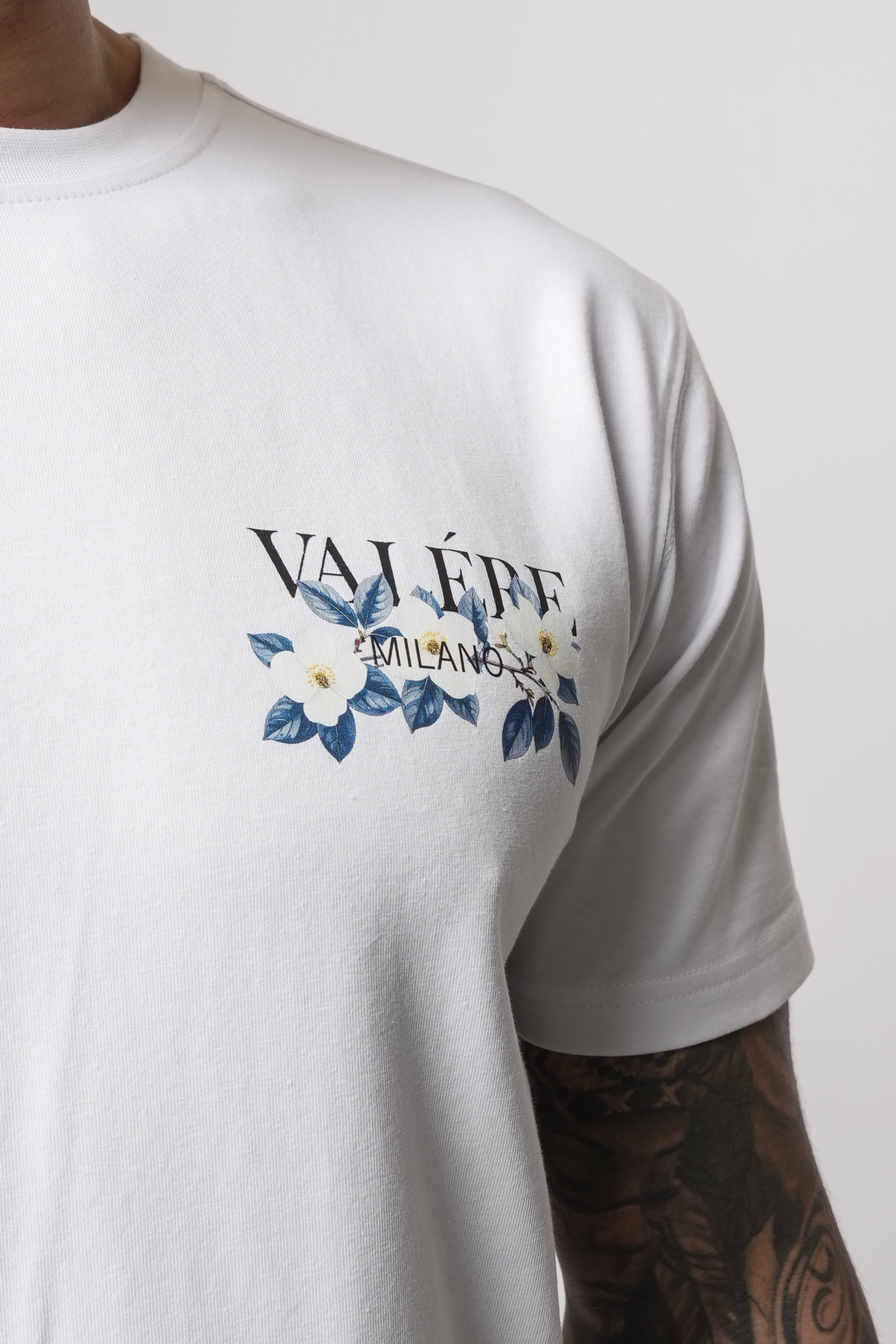 FUSINE WHITE TEE - Image 2