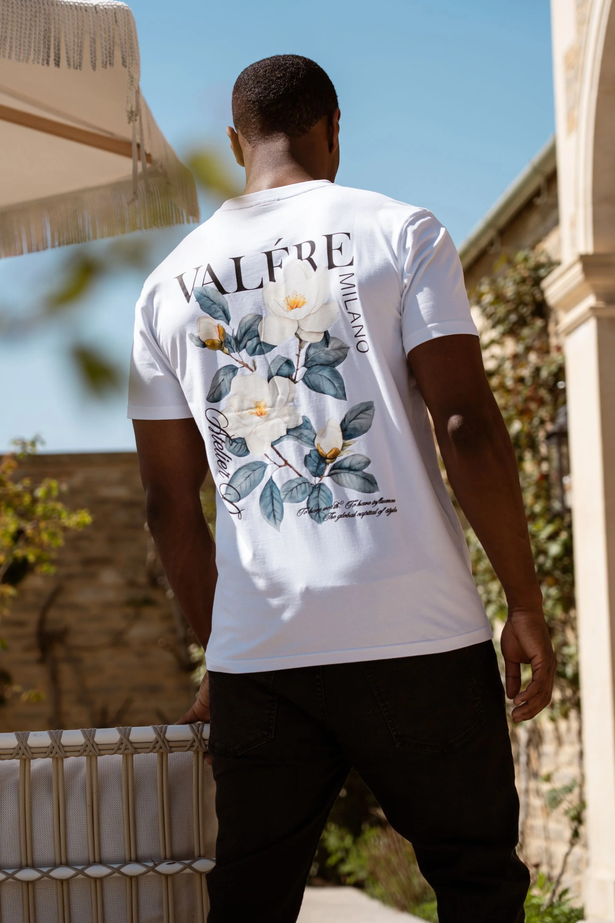 FUSINE WHITE TEE - Image 3