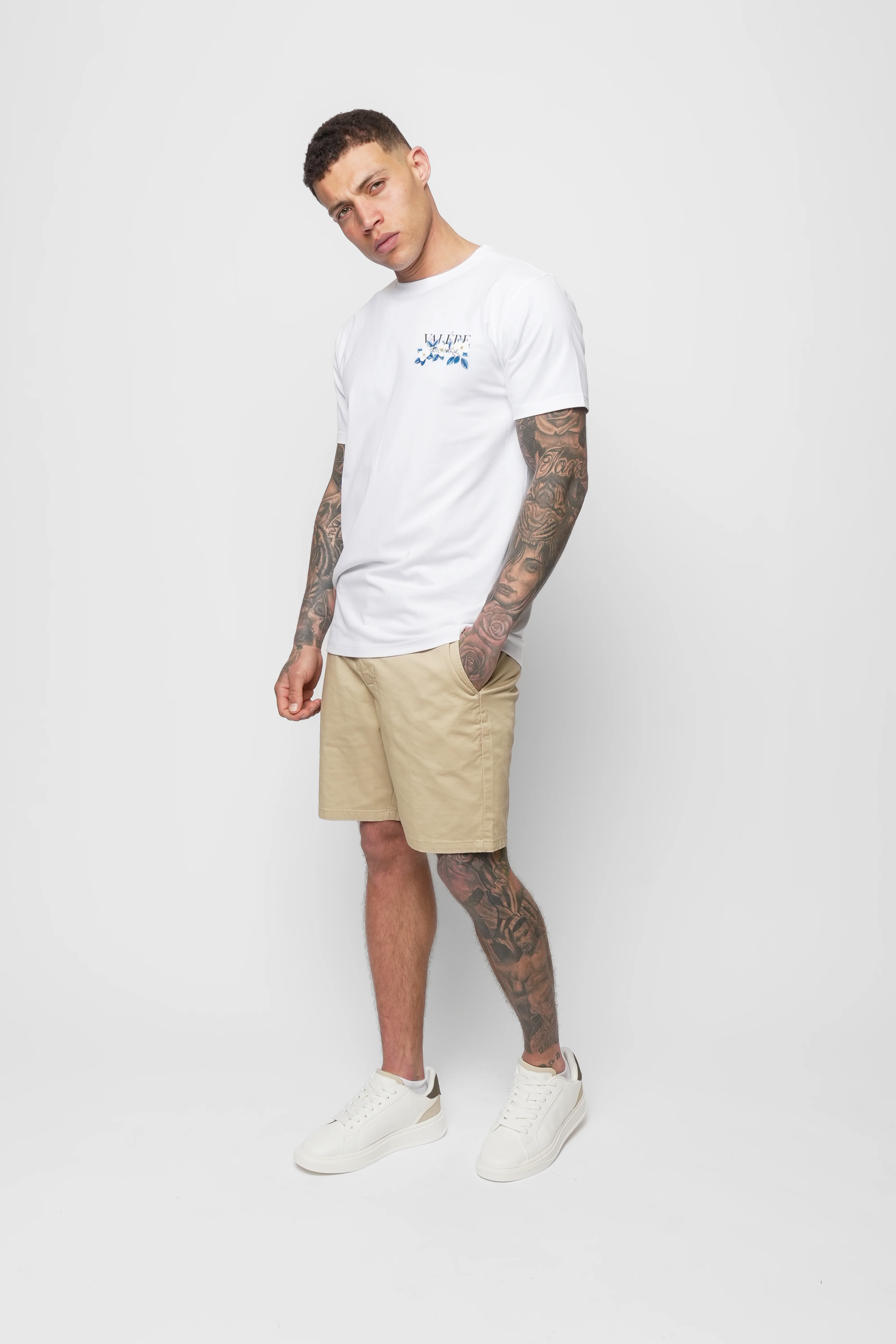 FUSINE WHITE TEE - Image 4