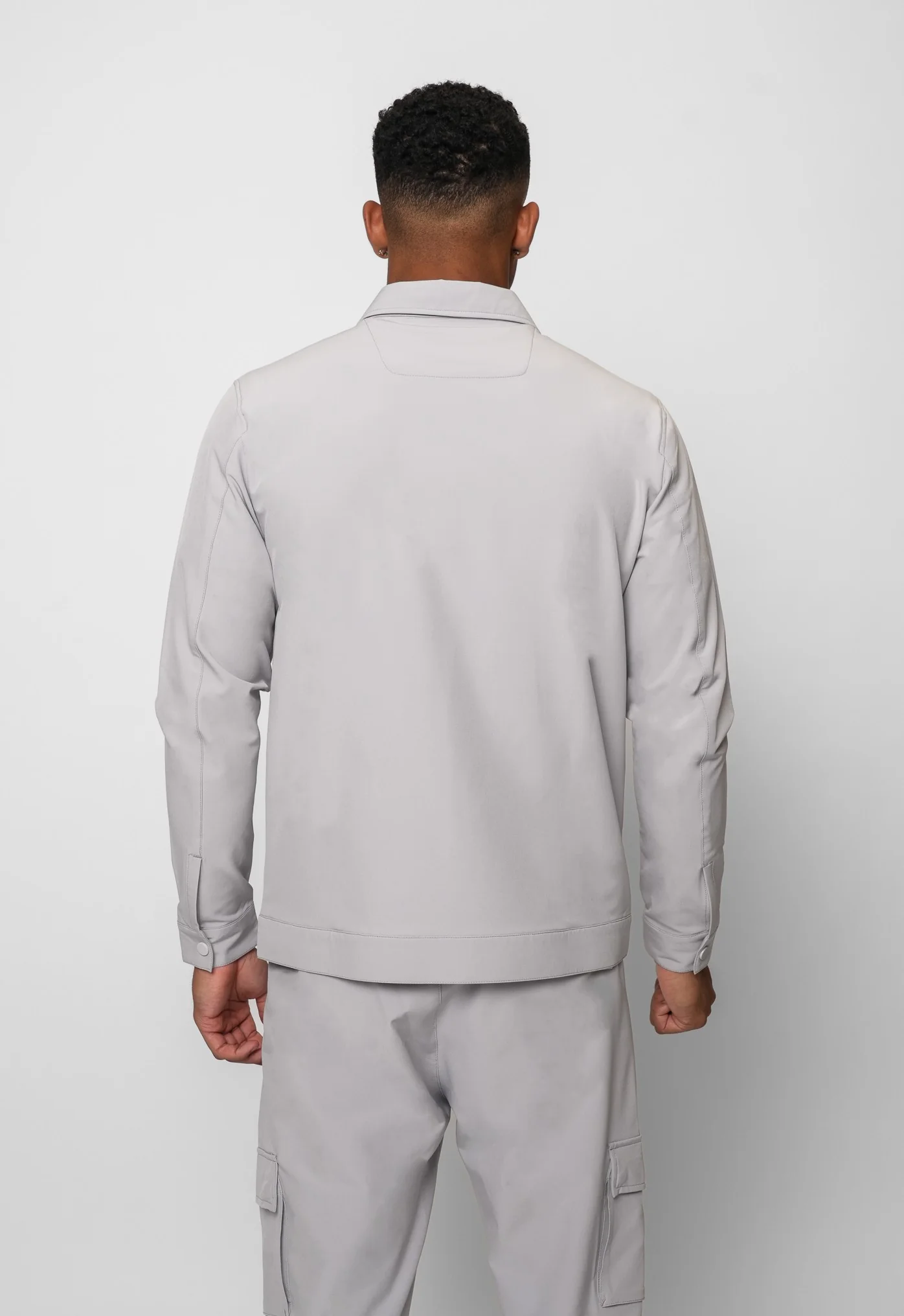 LUXE GREY OVERSHIRT - Image 5