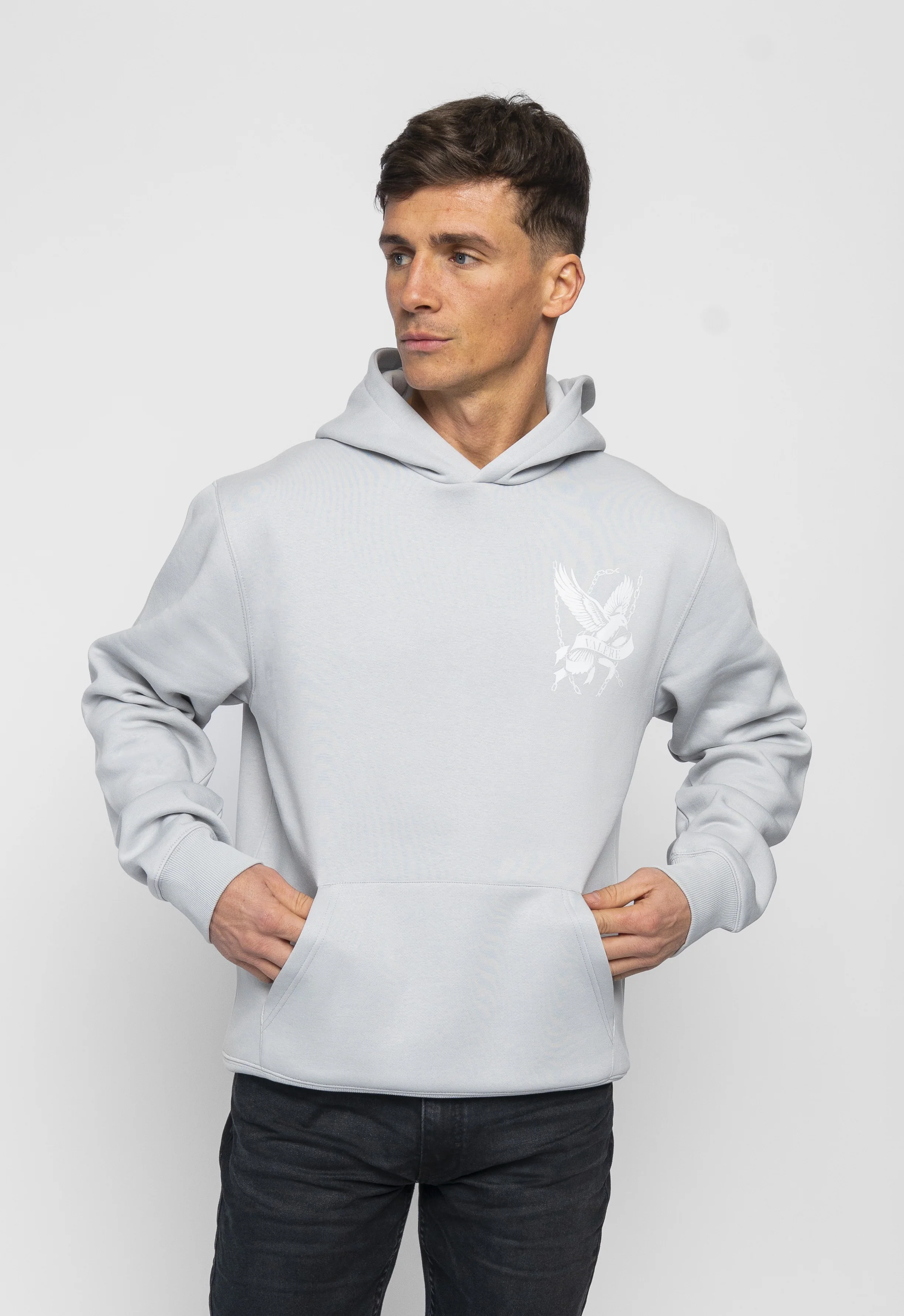 MONVISO GREY HOODIE - Image 4
