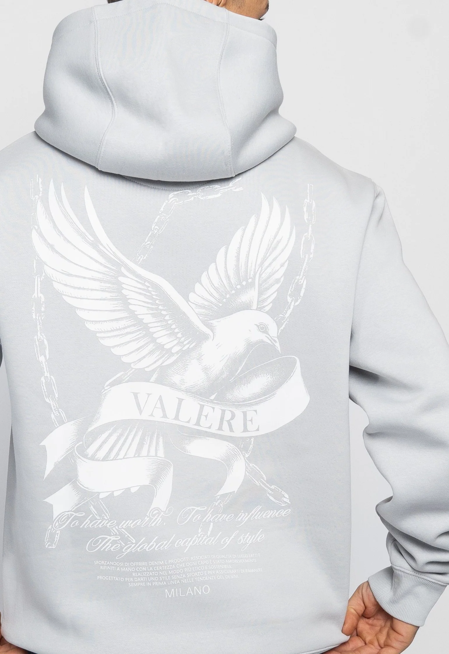 MONVISO GREY HOODIE - Image 5