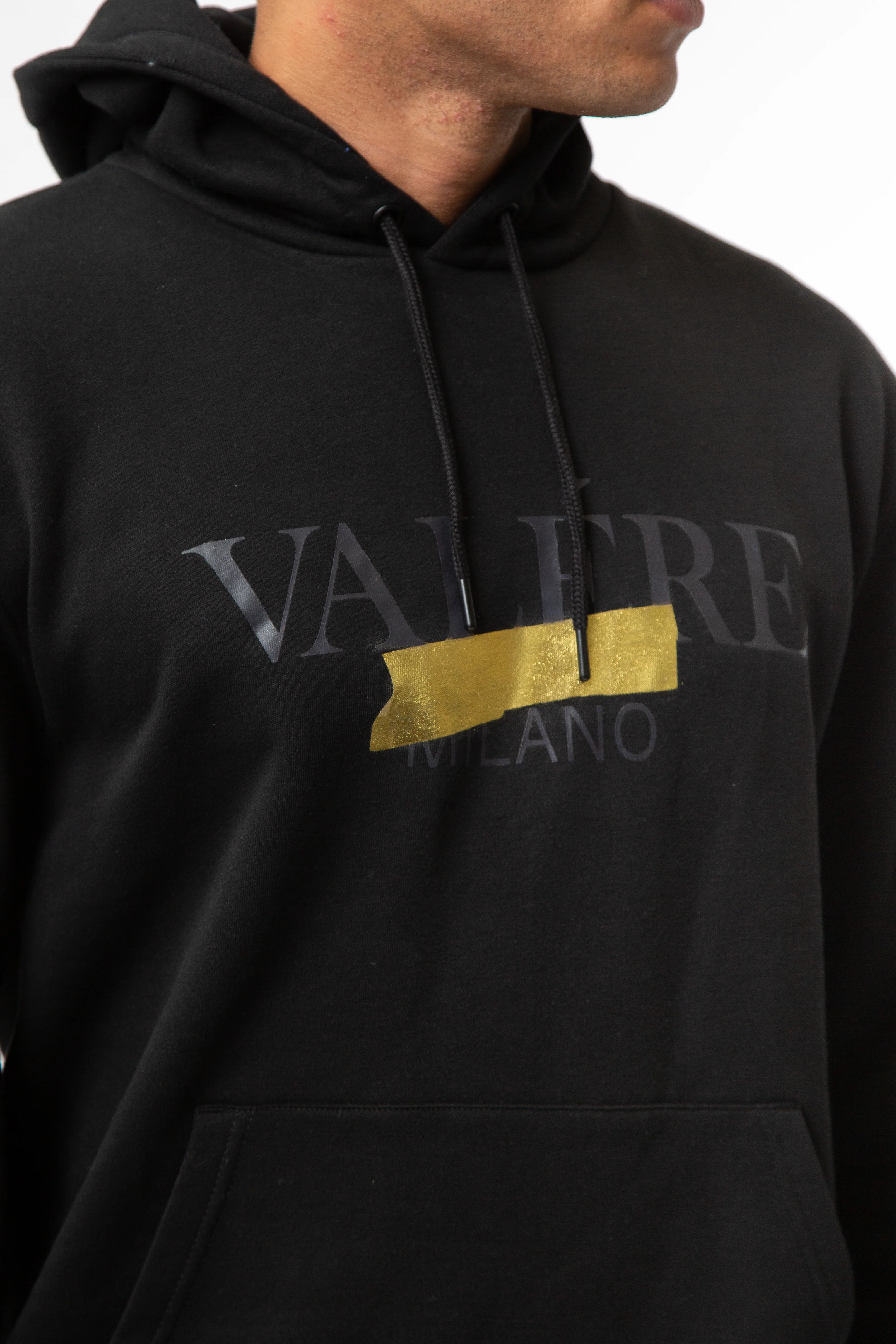 NASTRO BLACK/GOLD HOODIE - Image 5
