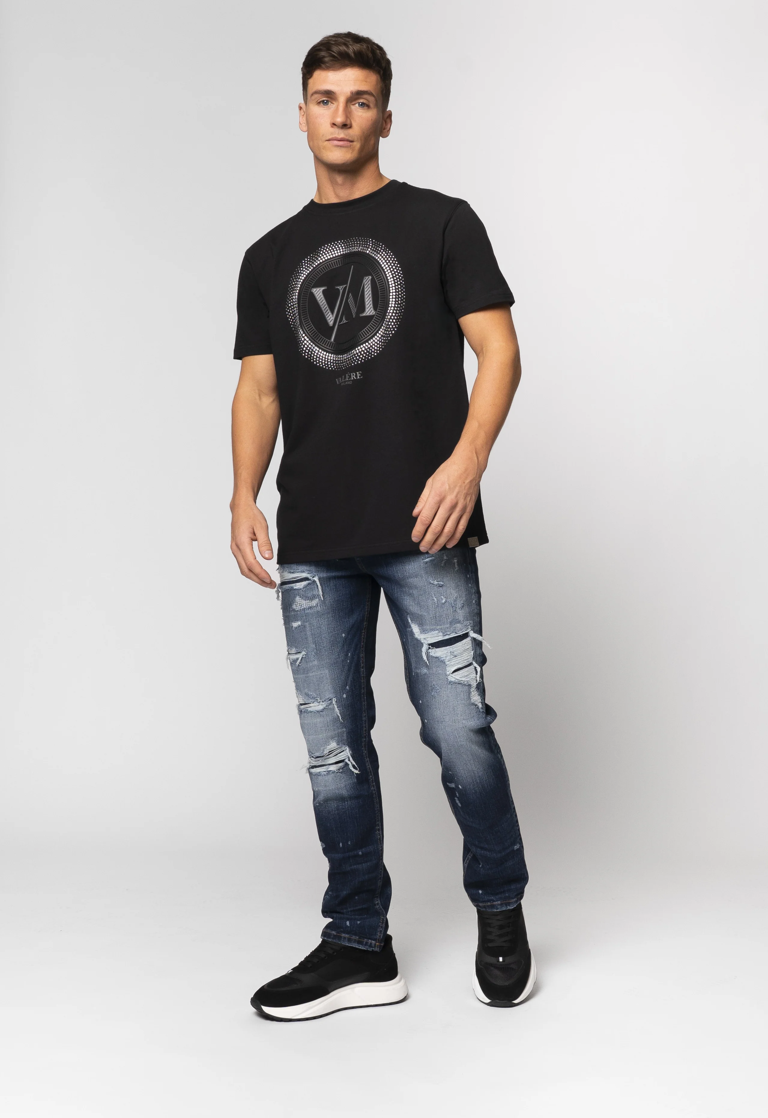 SCINTILLA BLACK TEE - Image 4